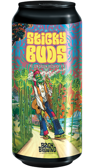 Bach Brewing Sticky Buds III Fresh Hop Hazy IPA 440ml 6.3%