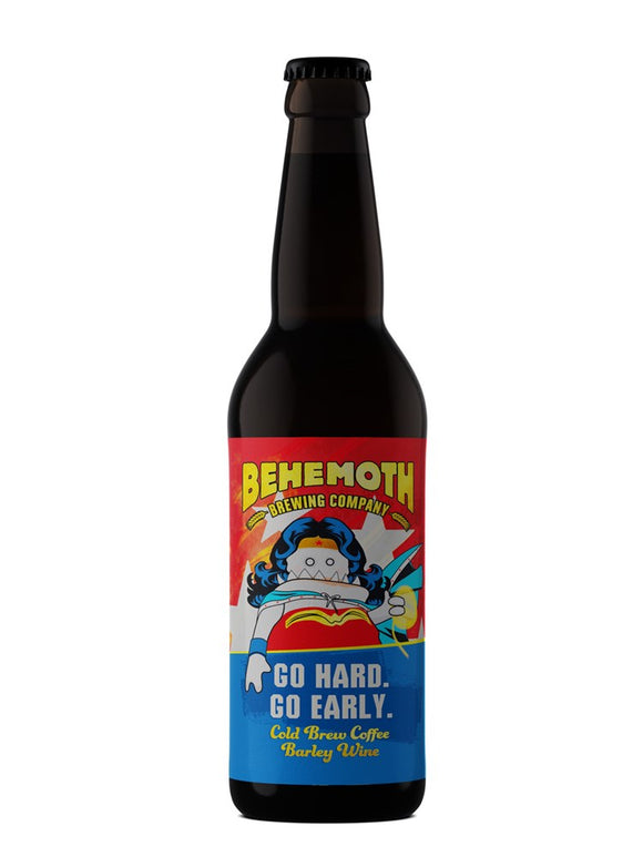 BEHEMOTH GO HARD GO EARLY BARLEYWINE 500ML BOTTLE