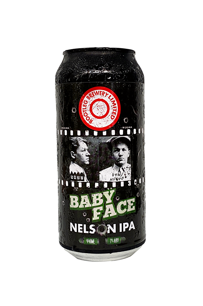 Bootleg Brewery Baby Face Nelson IPA 440ml