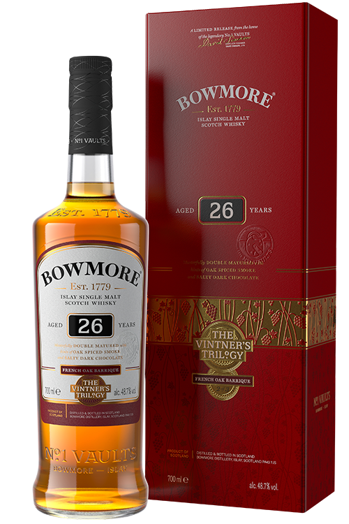 BOWMORE 26YO THE VINTNER'S TRILOGY 48.7% 700ML