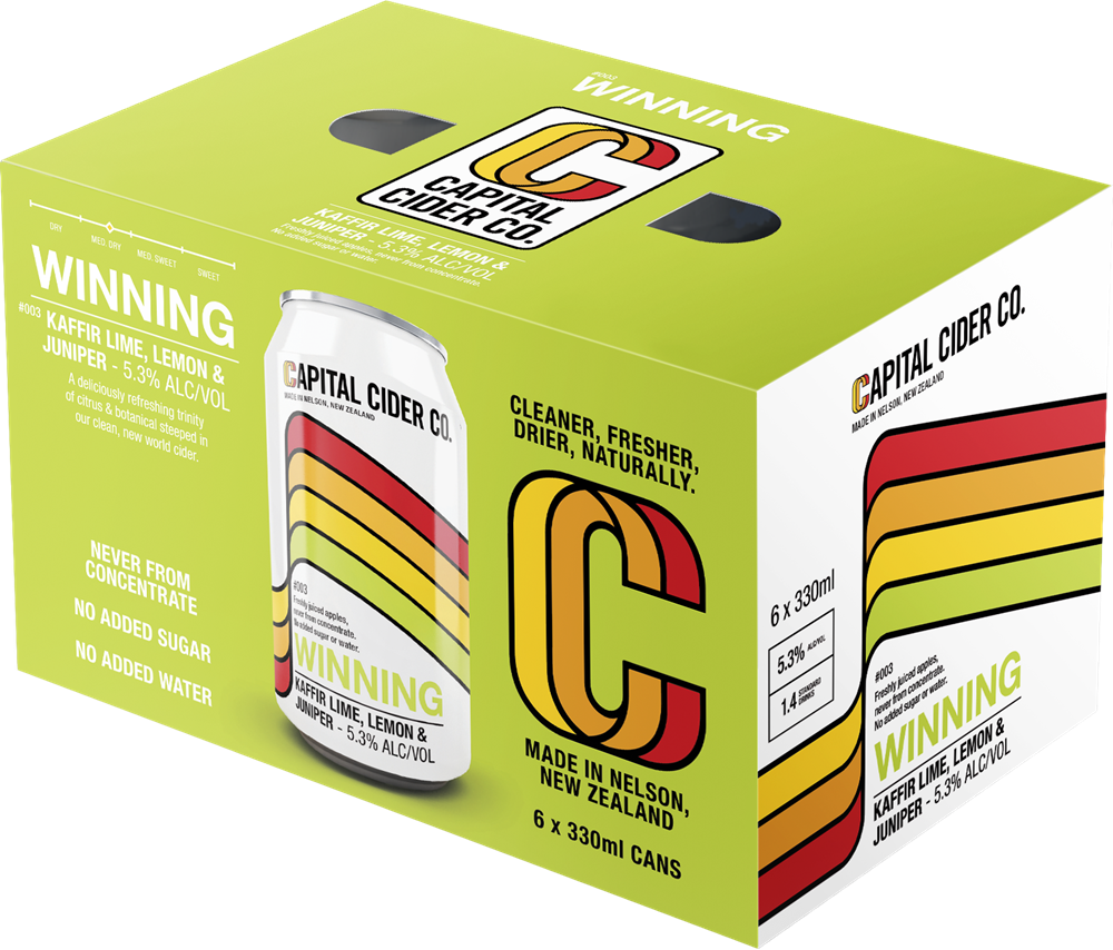 Capital Cider Winning 6pk Cans