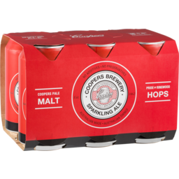 Coopers Ale Sparkling Can 6 pack
