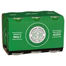 Coopers Original Ale 6 pack cans