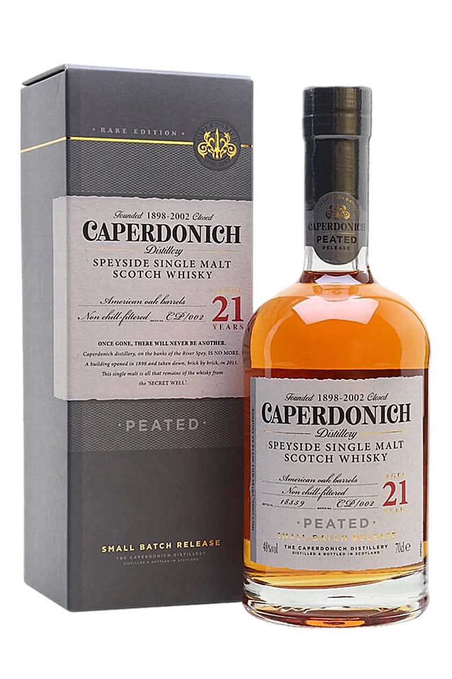 Caperdonich 21yo Peated Single Malt 48% 700mL