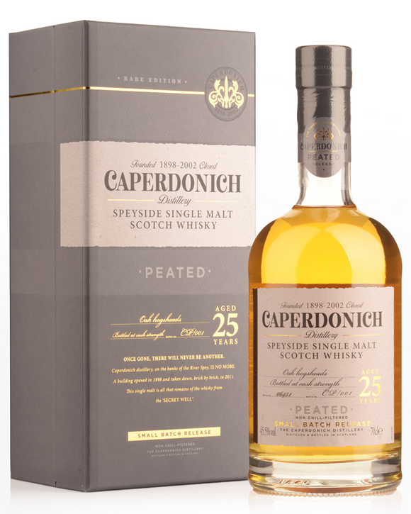 Caperdonich 25yo Peated Single Malt 700mL