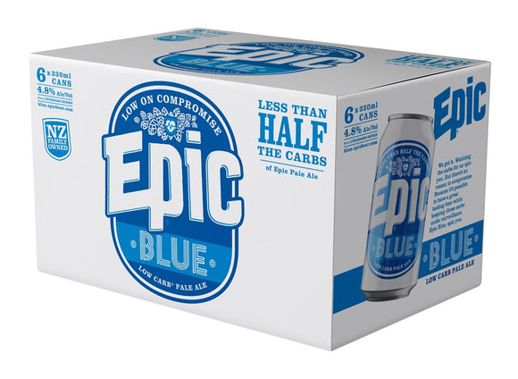 EPIC BLUE 330ML 6 PACK