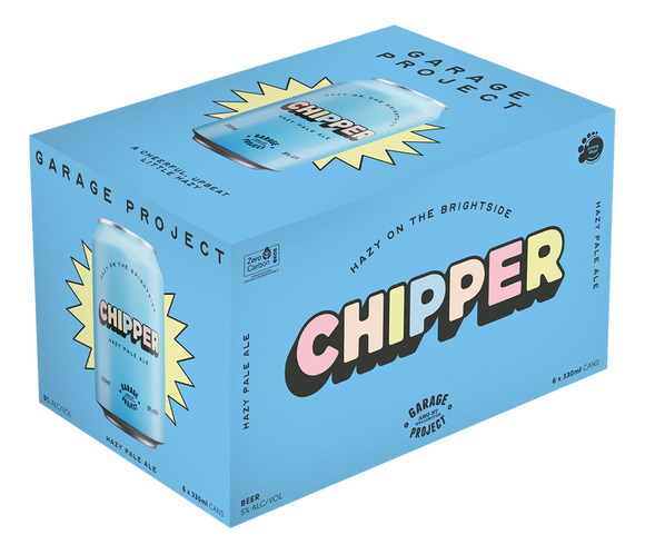 Garage Project Chipper Hazy Pale Ale 330ml 6 pack