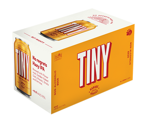 Garage Project Tiny Hazy IPA Non Alcoholic Beer 6 pack