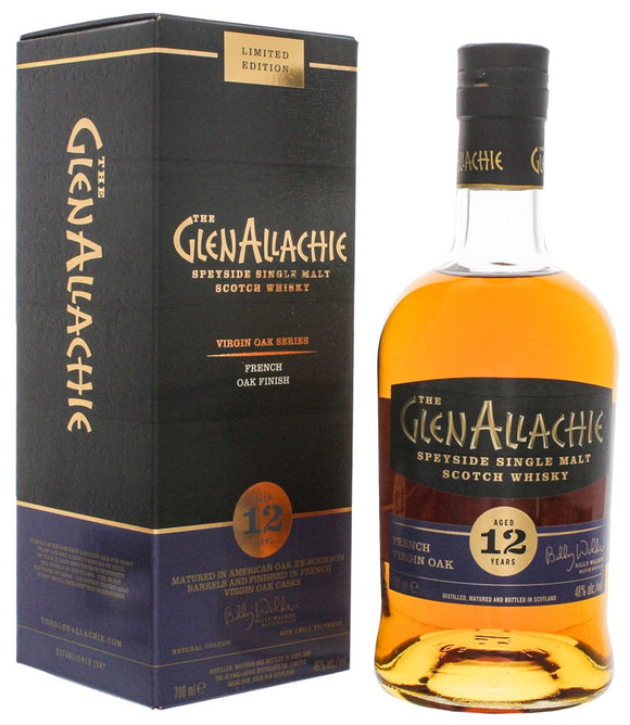 Glenallachie 12 YO French Virgin Oak 700ml 48%