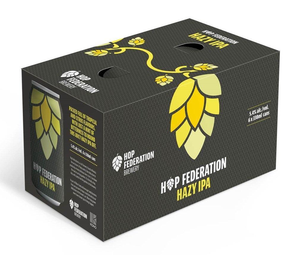 Hop Federation Hazy IPA 6pk Cans