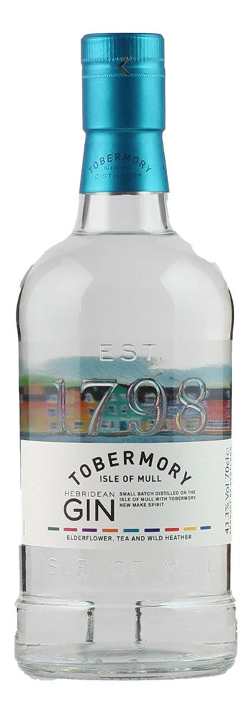 Tobermory Hebridean Gin 43.3% 700ml