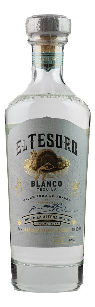 El Tesoro Tequila Blanco 40% 750ml