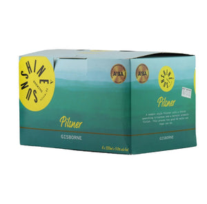 Sunshine Brewing Light Pilsner 6 pack cans