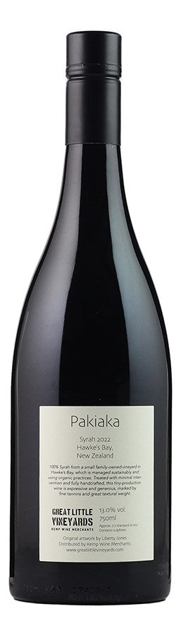 Pakiaka Syrah Hawke's Bay 2022
