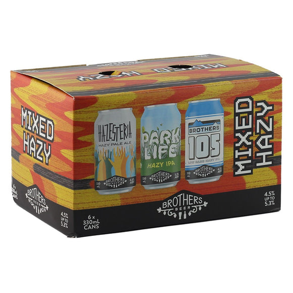 Brothers Beer Mixed Hazy 6 pack