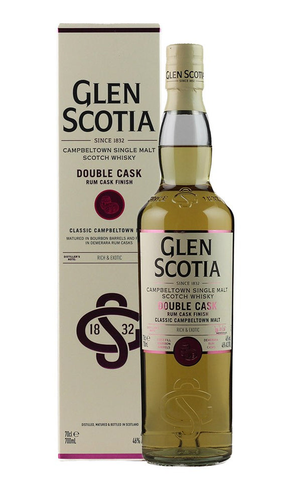 Glen Scotia Double Cask Rum Finish 46% 700 Ml