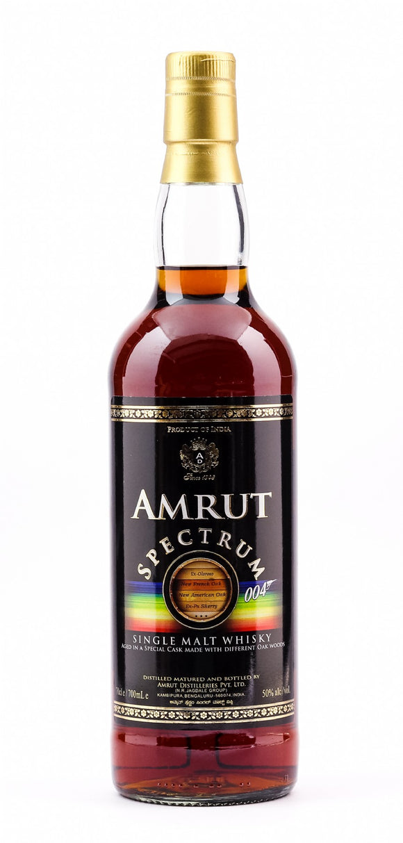 Amrut Spectrum 004 Single Malt 50% 700ml