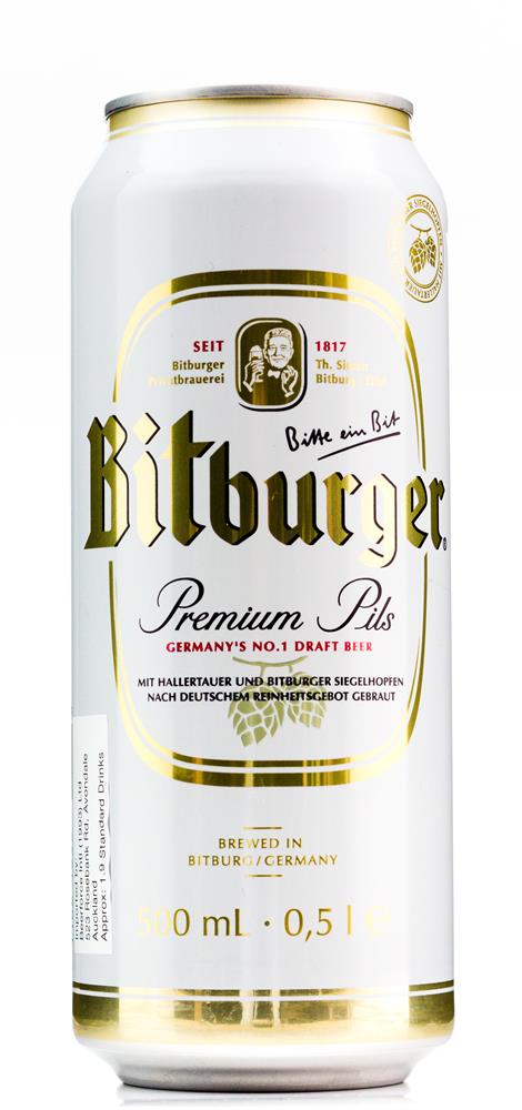 Bitburger Premium Pilsner 500ml Can