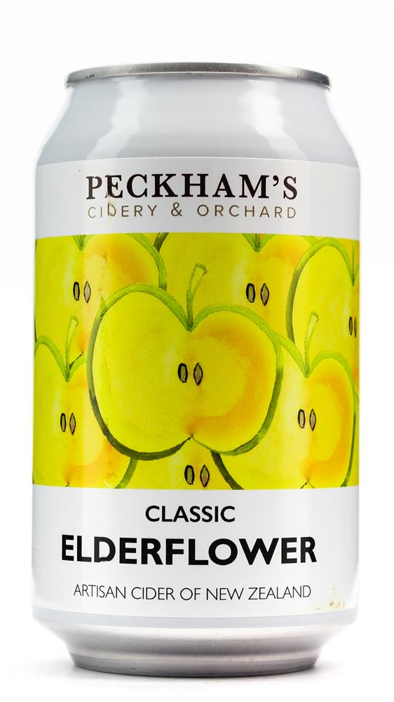 Peckhams Cider With Elderflower 330ml Can