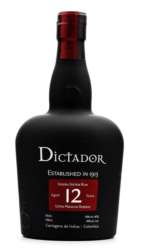 Dictador 12 YO Rum 40% 700ML