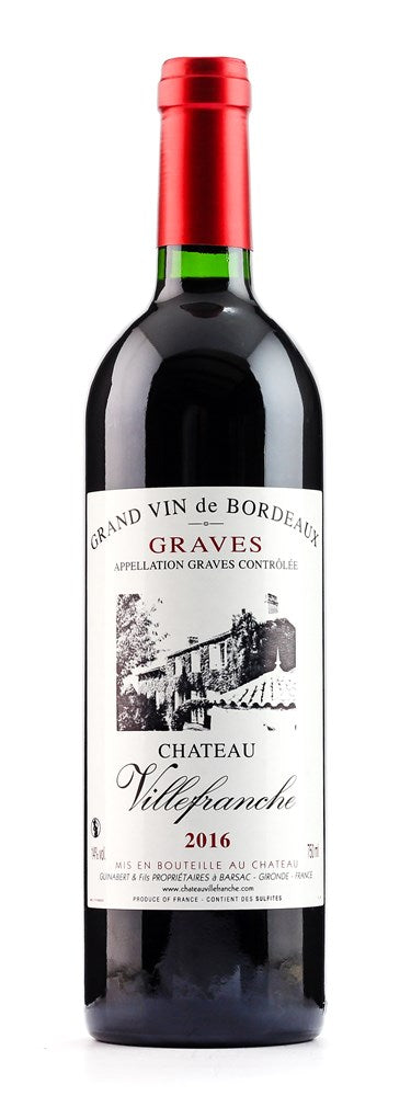 Chateau Villefranche Graves Rouge 2022