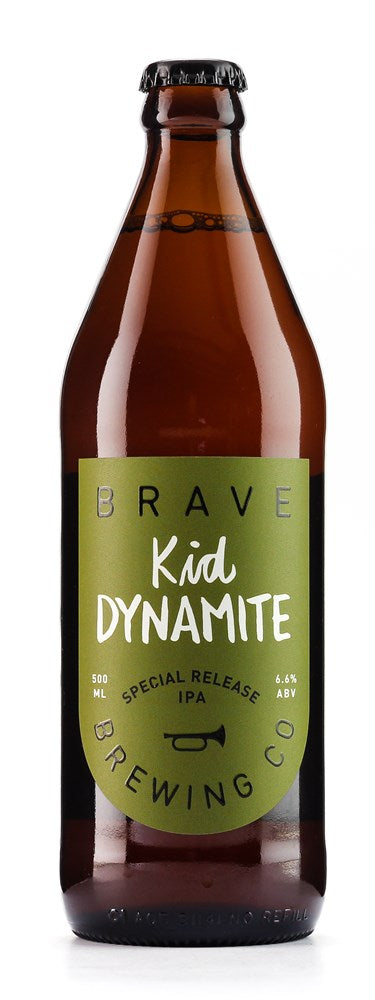 Brave Brewing Kid Dynamite IPA 500ml Bottle