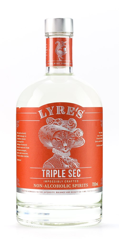LYRES TRIPLE SEC 700ML NON ALCOHOLIC SPIRIT