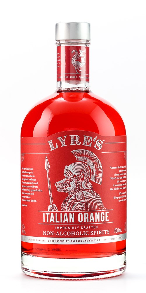 LYRES ITALIAN ORANGE 700ML NON ALCOHOLIC SPIRIT