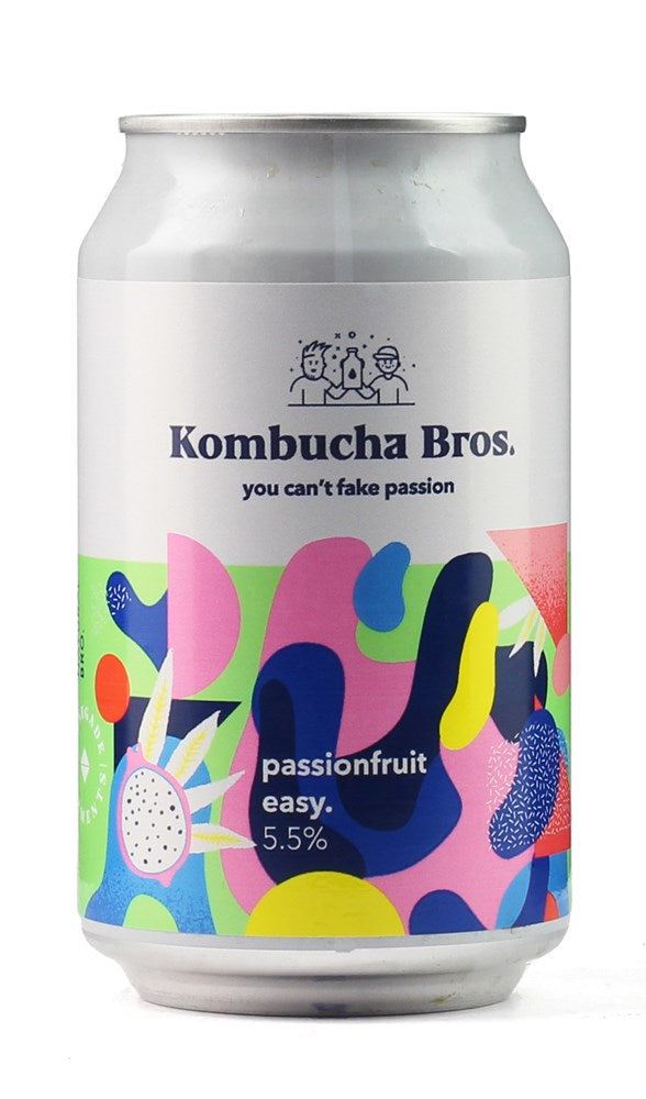 Kombucha Bros Passionfruit  330ml