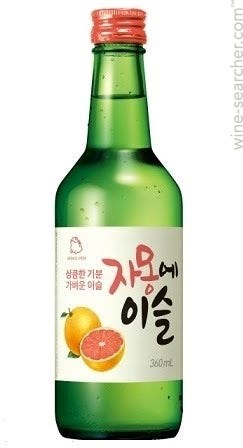 JINRO CHAMISUL GRAPEFRUIT SOJU 360ML