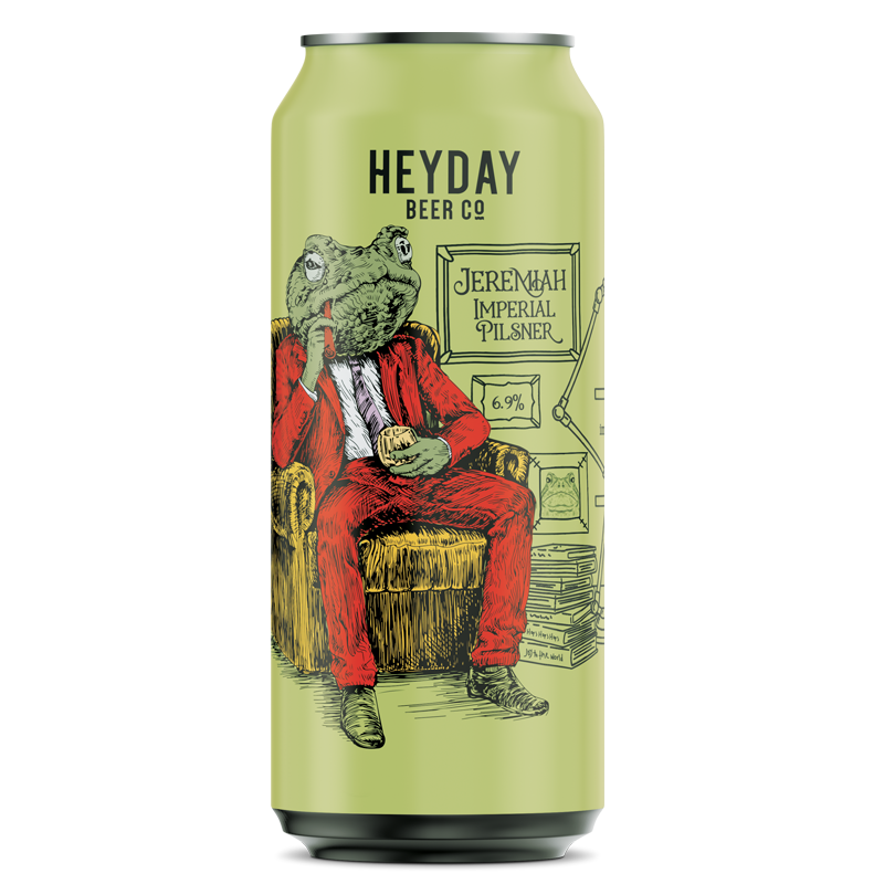 HEYDAY JEREMIAH IMPERIAL PILSNER 440ML