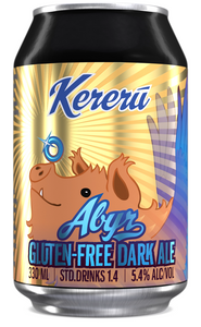 Kereru Abyr Dark Ale Gluten Free 330ml can