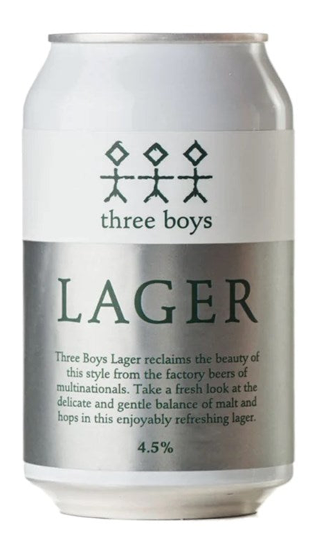 Three Boys Lager 330ml Can