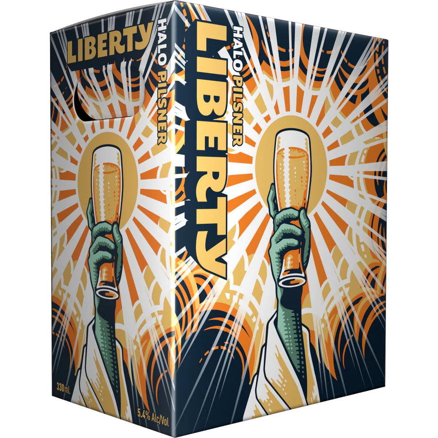 Liberty Brewing Halo Pilsner 6pk Cans