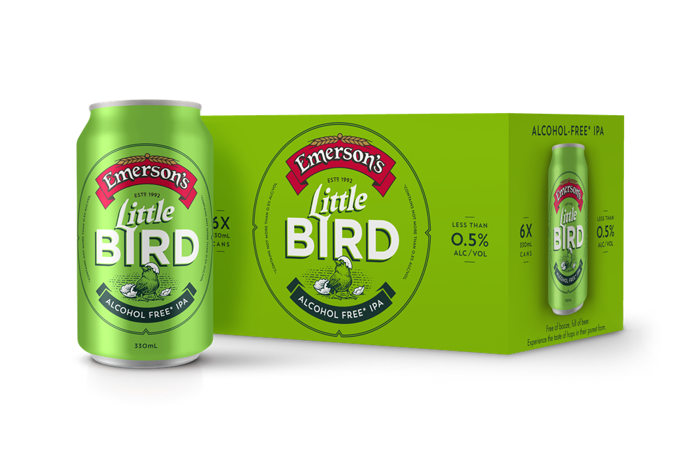 Emerson's Little Bird 0.0% 6pk Cans