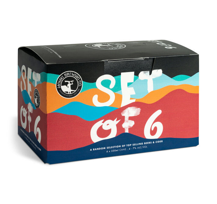 Mount Brewing Set Of Six Mix 6pk