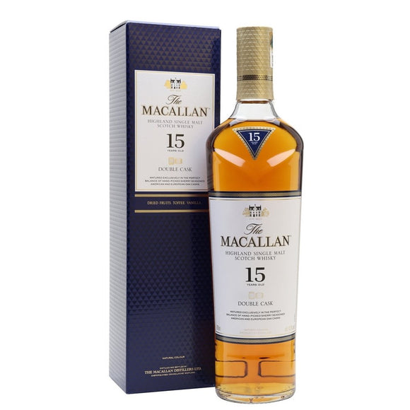 MACALLAN 15YO DOUBLE CASK 43% 700ML