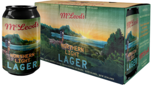 MCLEOD'S NORTHERN LIGHT LAGER 2.3% 6 PACK