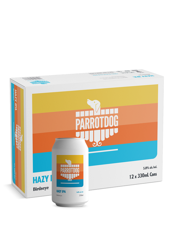 Parrotdog Birdseye Hazy IPA 12 pack cans