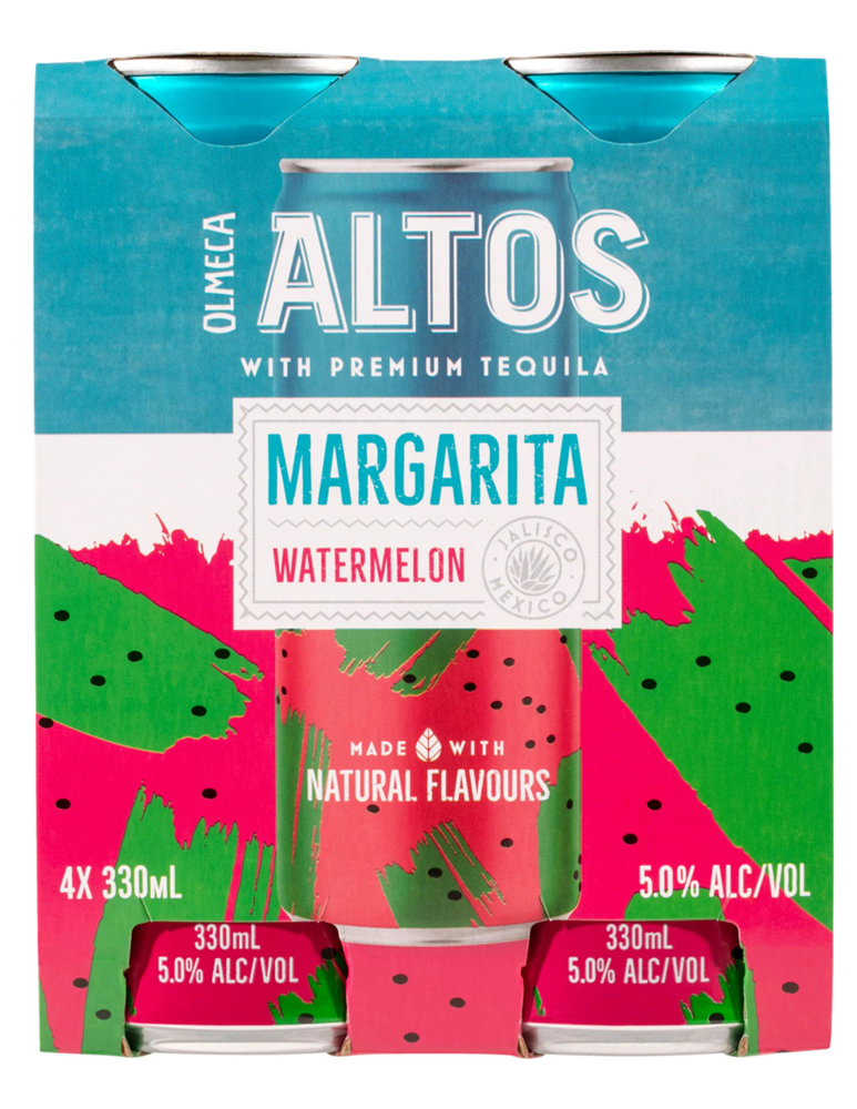 Altos Watermelon Margarita 4pk Cans