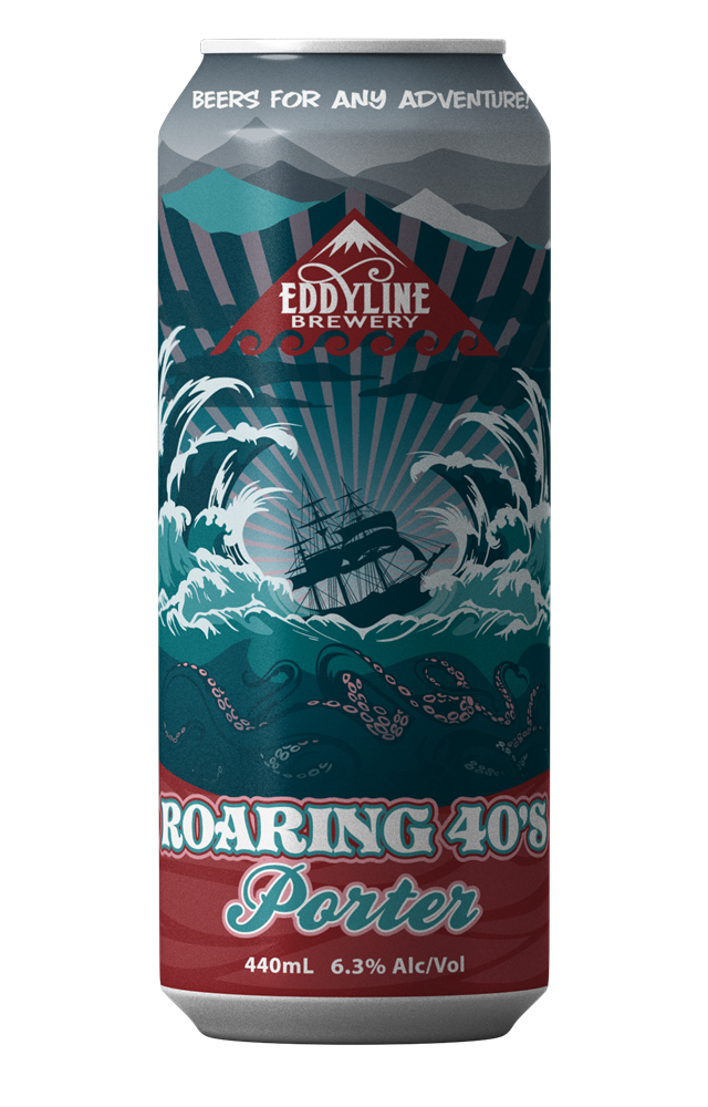 Eddyline Roaring 40's Porters 440ml