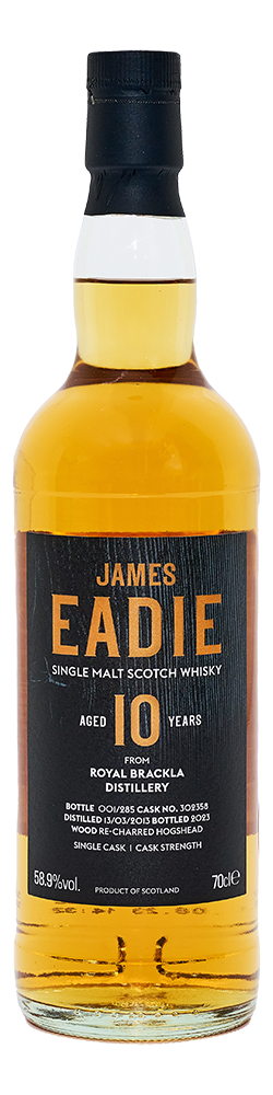 James Eadie Royal Brackla 10YO Re-charred Hogshead 58.9%