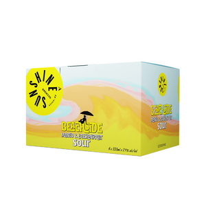 SUNSHINE BREWING BEACHSIDE SOUR 6 PACK CANS