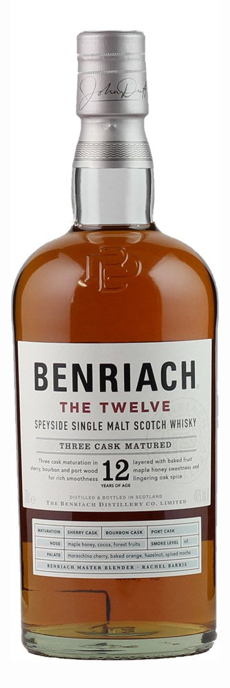 Benriach 12YO 'The Twelve' Three Cask Matured 46% 700ml