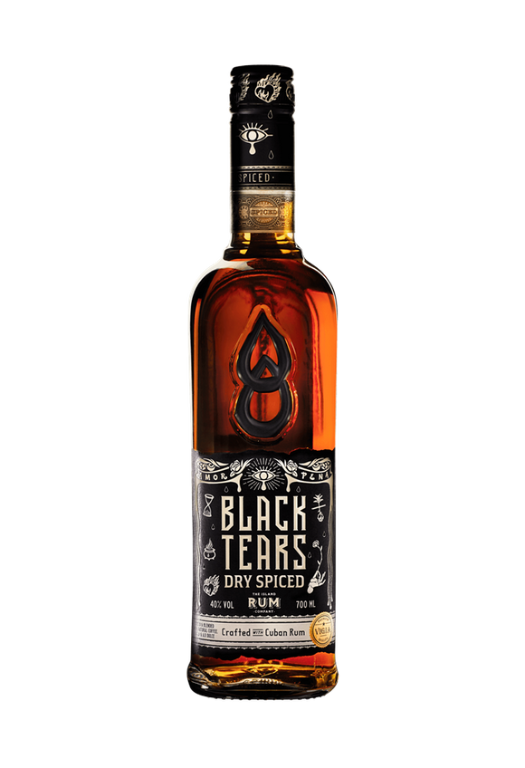 Black Tears Spiced Rum 40% 700ml