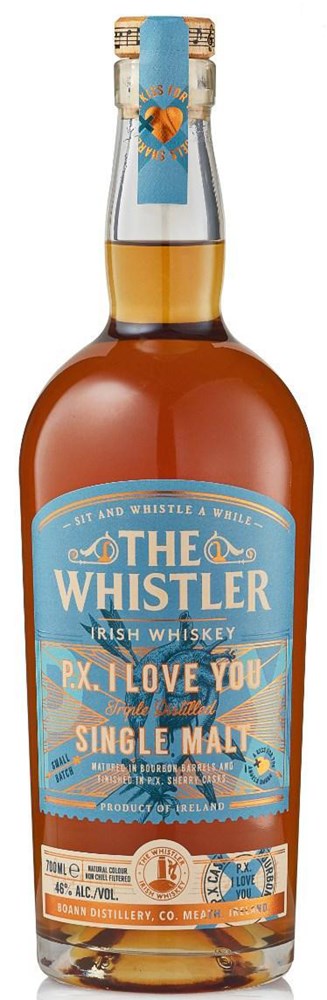 The Whistler 'Px I Love YOu' Single Malt Irish Whisky 46% 700ml