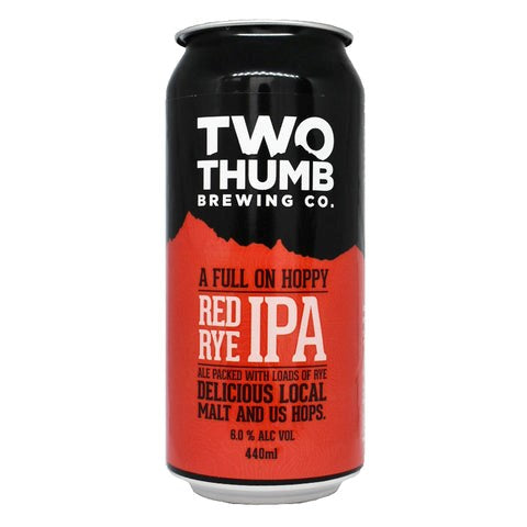 Two Thumb Brewing Red Rye IPA 330ml