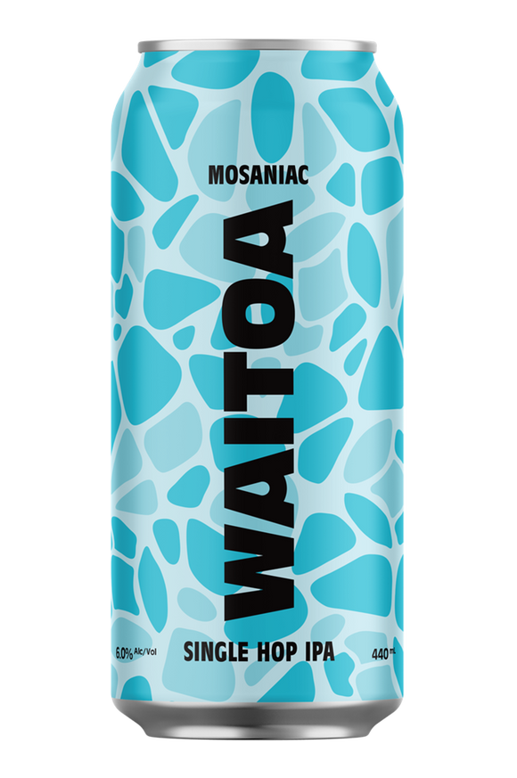 Waitoa Mosaniac Single Hopped IPA 440 ml