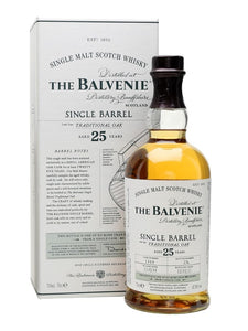 BALVENIE 25YO SINGLE BARREL 47.8% 700ML