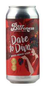 Beer Baroness Dare to Diva Mixed Berry Sour 440 ml can